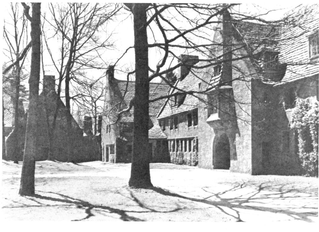 Instructional Building at Avon Old Farms in 1945, site of BVA’s founding on March 28 now 79 years ago.